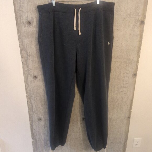 Polo Ralph Lauren Mens 2XLT Dark Heather Gray Sweatpants Joggers Pony Logo - Picture 1 of 8